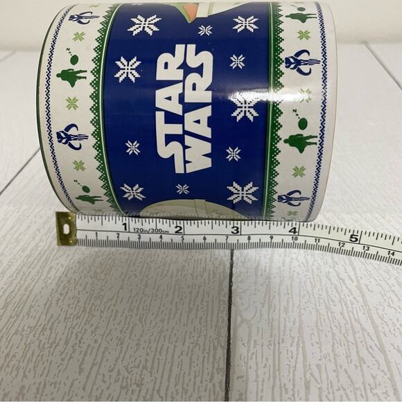 Star Wars Mandalorian Ceramic Holiday Mug NWT - Picture 7 of 9